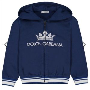 Baby Boy Dolce & Gabbana Hoodie in Blue